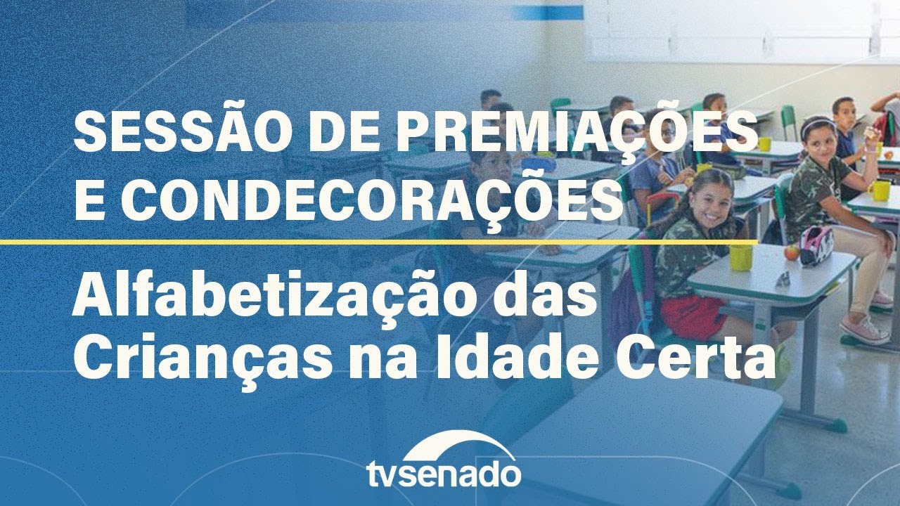 Senado entrega comenda a governadores por educação infantil