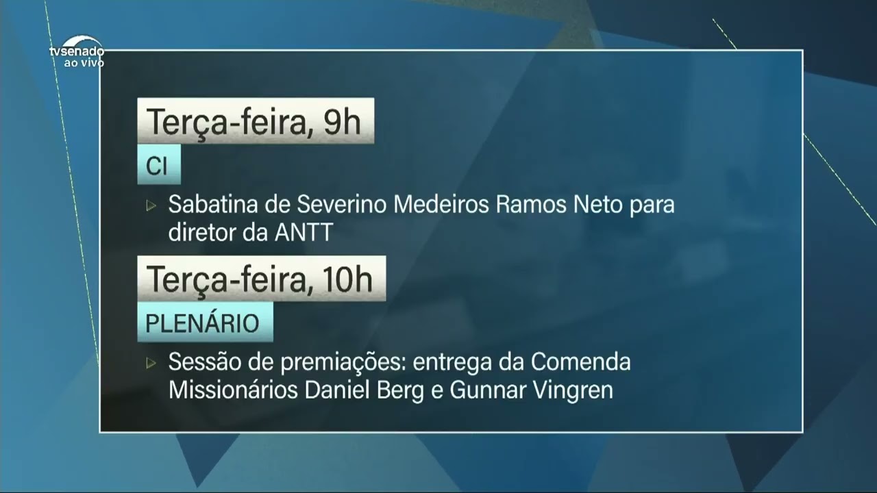 Agenda da semana tem CPMI do INSS e sabatina de Gonet