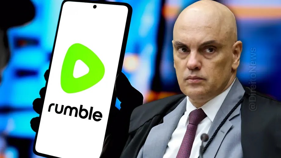 Rumble pede notificar Moraes por email em processo nos EUA