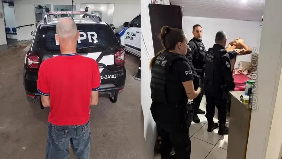 Pai preso por estuprar filhas de 7 e 8 anos na frente do filho de 10