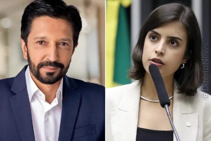 Tabata Amaral indenizará por slogan a Ricardo Nunes