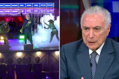 Temer critica falta de rigor histórico em desfile sobre Lula