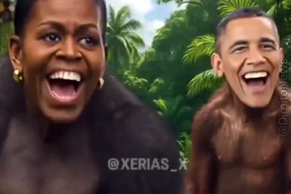 Trump não se desculpa por vídeo de Obama como macacos