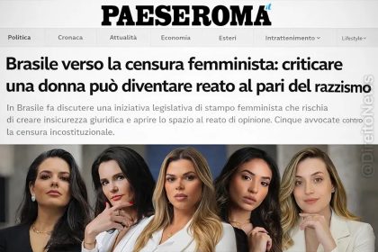 Debate sobre PL da misoginia chega à Europa e alerta sobre censura