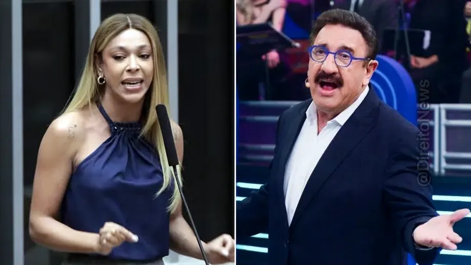 Erika Hilton pede suspensão do Programa do Ratinho por 30 dias