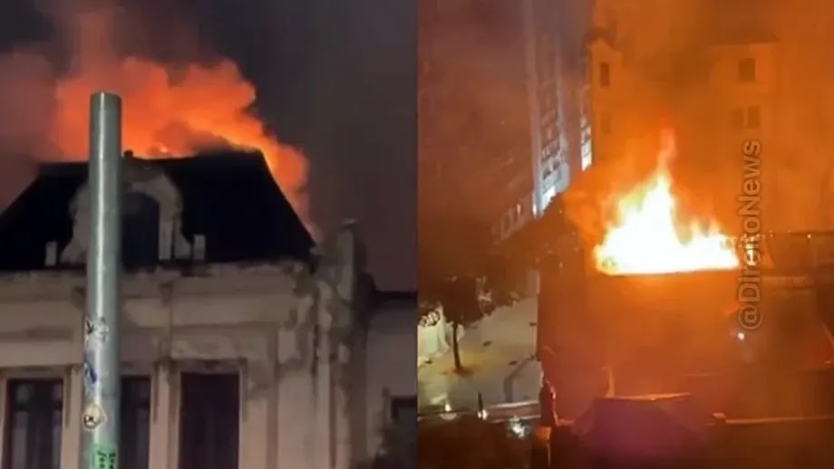 Incêndio atinge prédio centenário da Faculdade de Direito da USP
