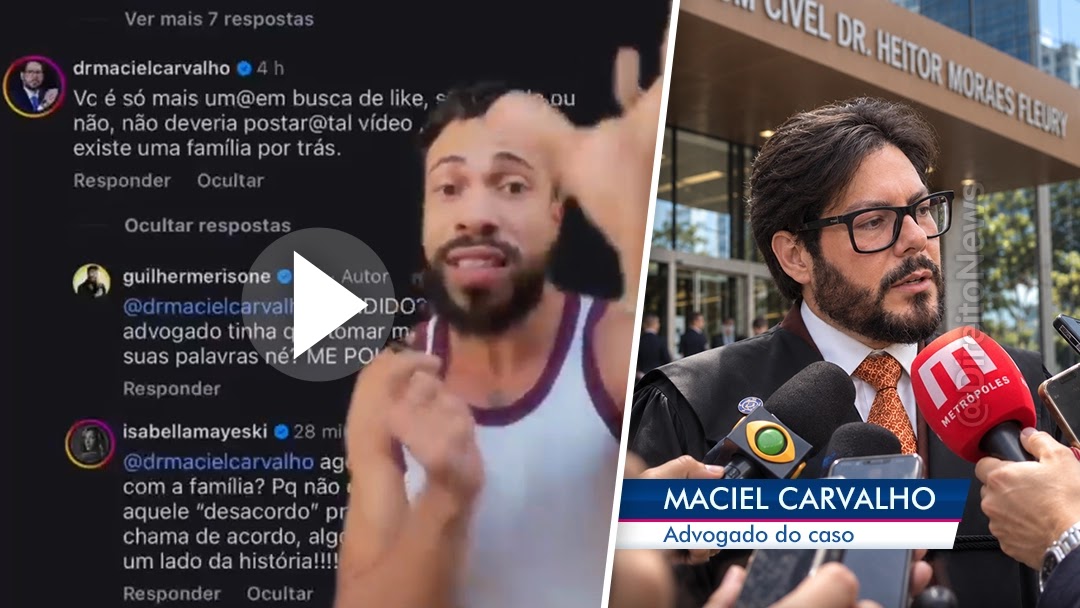 Justiça manda remover vídeo que chama advogado de advogadinho de 1 esquina
